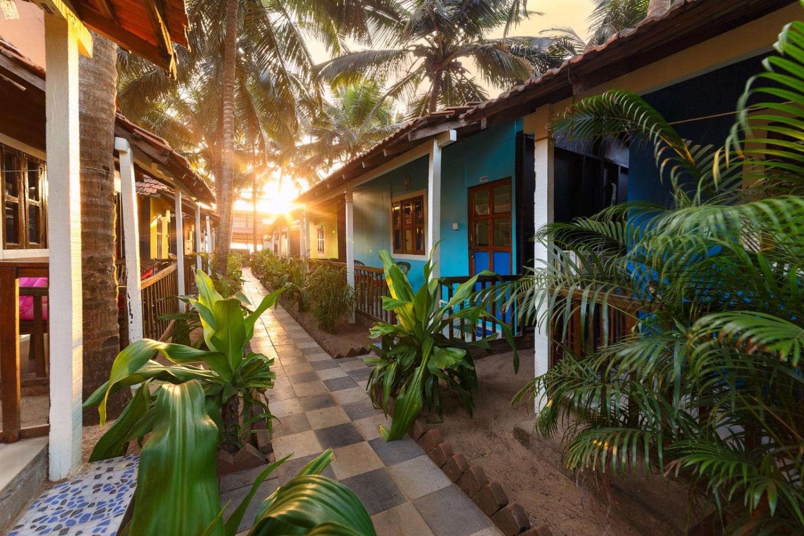 Om Shanti Beach Stay Patnem Patnem Beach エクステリア 写真