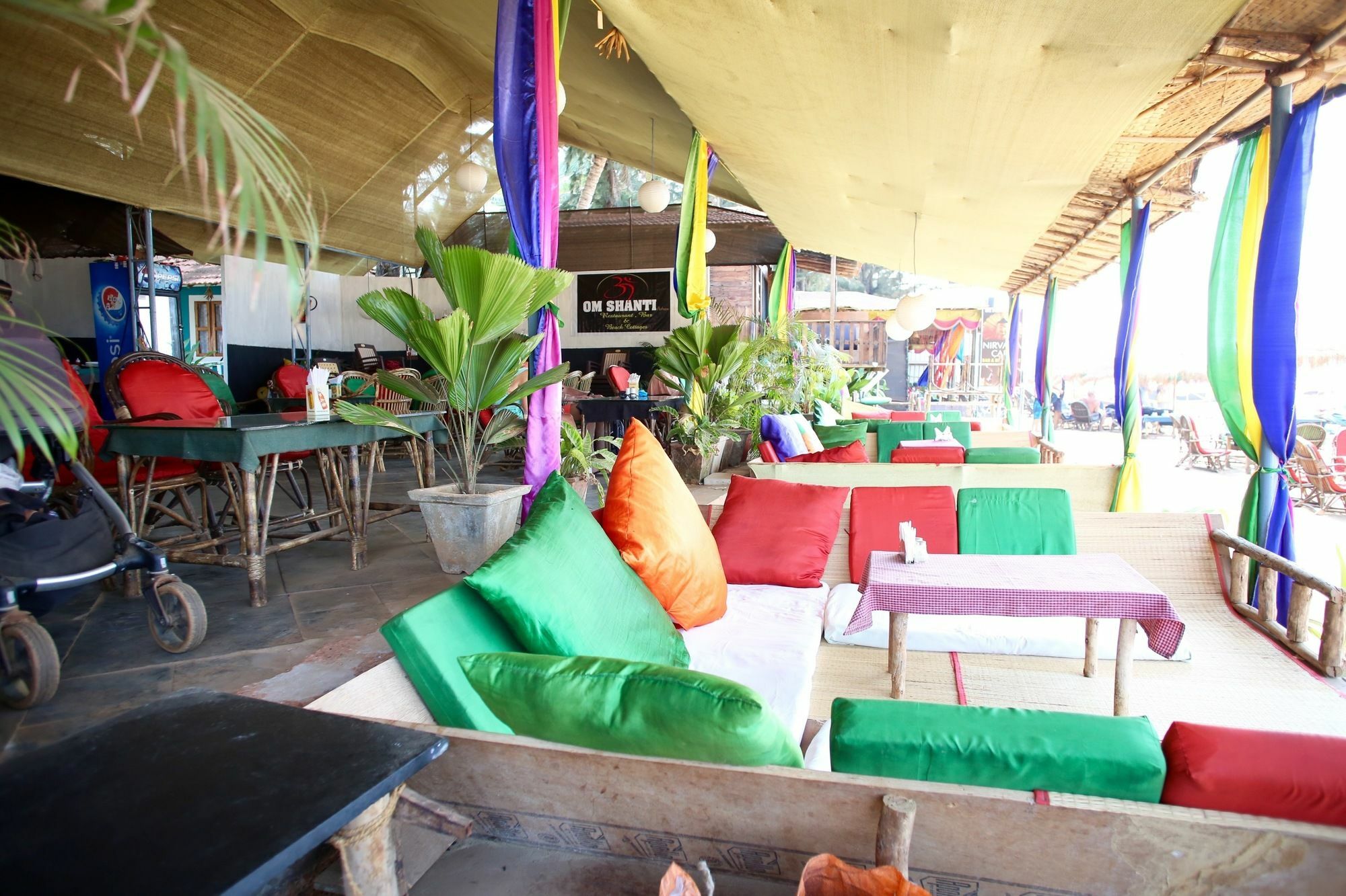Om Shanti Beach Stay Patnem Patnem Beach エクステリア 写真